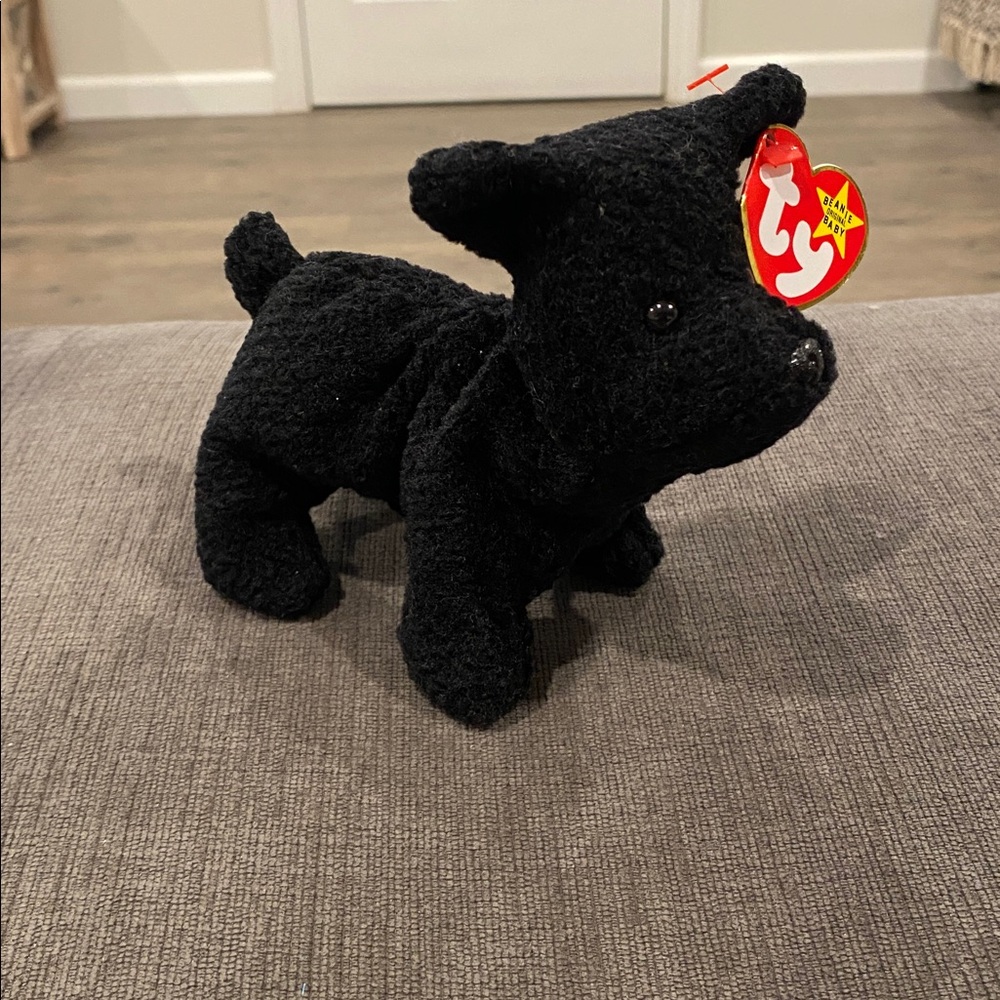 TY Beanie Baby - Scottie the Dog - NEW WITH TAGS! vintage toys toy plush stuffed